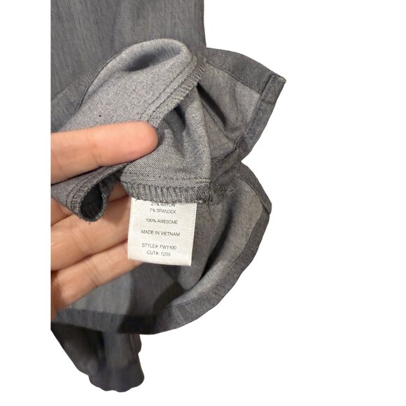 Figs Technical Collection XS Top XXS Zamora Joggers Charcoal Gray Scrub Grapite - Picture 7 of 7